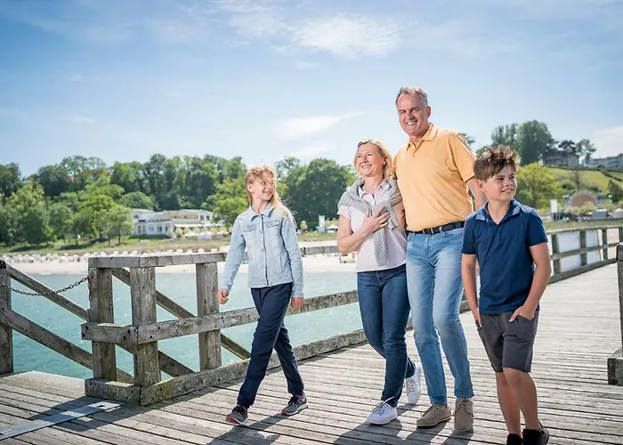شقة فندقية Ruegener Ferienhaeuser Am Hochufer 3*